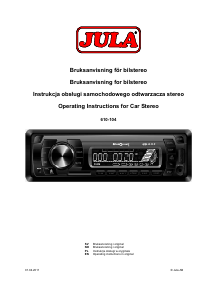 Instrukcja MarQuant 610-104 Radio samochodowe