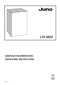 Handleiding Juno JGI4424 Vriezer