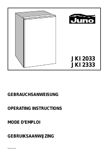 Handleiding Juno JKI2033 Koelkast