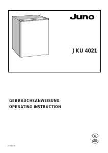 Handleiding Juno JKU4021 Koelkast