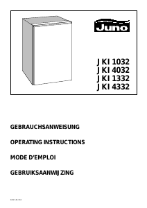 Handleiding Juno JKI4032 Koelkast