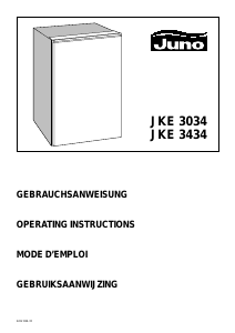 Handleiding Juno JKE3434 Koelkast