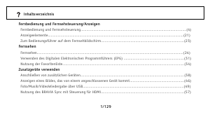 Bedienungsanleitung Sony Bravia KDL-40W5830 LCD fernseher