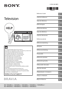 Mode d’emploi Sony Bravia KD-55XG8096 Téléviseur LCD