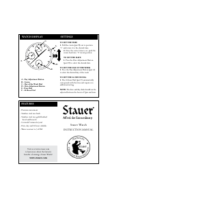 Manual Stauer 41018 Watch