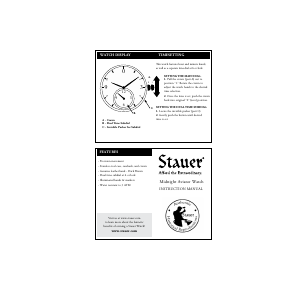 Handleiding Stauer 41027 Horloge