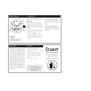 Manual Stauer 41029 Watch