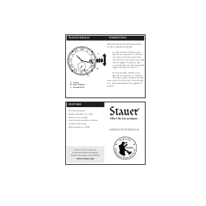 Handleiding Stauer 41662 Horloge