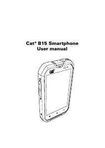 Handleiding CAT B15 Mobiele telefoon