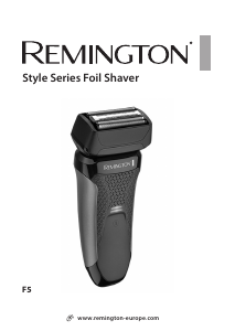 Kullanım kılavuzu Remington F5000 Tıraş makinesi