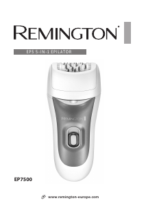 Руководство Remington EP7500 5in1 Эпилятор