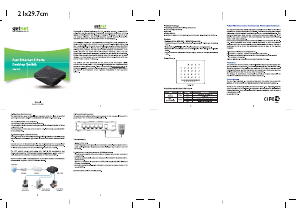 Bruksanvisning GetNet GS-115P Switch