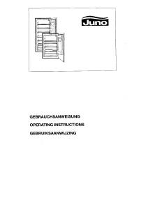 Handleiding Juno JKI6050 Koelkast