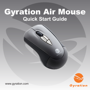 Handleiding Gyration Air Mouse Mobile Muis