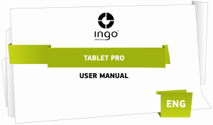 Handleiding Ingo Pro 7 Tablet