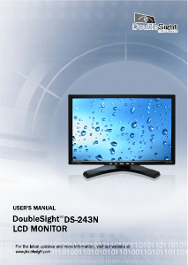 Bruksanvisning DoubleSight DS-243N LCD skärm