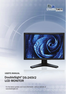 Manual DoubleSight DS-245V2 LCD Monitor
