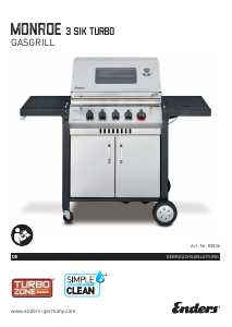 Bedienungsanleitung Enders Monroe 3 SIK Turbo Barbecue