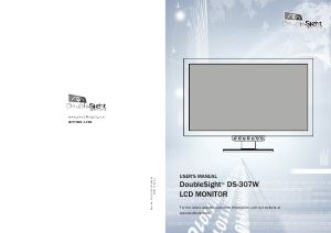 Handleiding DoubleSight DS-307W LCD monitor