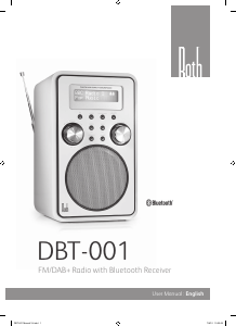 Bruksanvisning Roth DBT-001 Radio