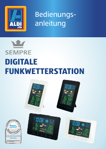 Bedienungsanleitung Sempre WS97210-1 Wetterstation