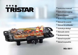 Handleiding Tristar BQ-2811 Barbecue