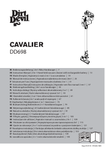 Használati útmutató Dirt Devil DD698 Cavalier Porszívó