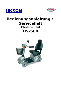 Bedienungsanleitung Lecson HS-580 Elektromobil