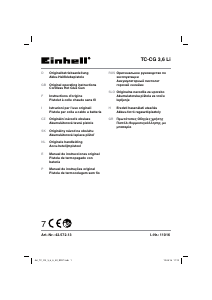 Manual de uso Einhell TC-CG 3.6 Li Pistola para pegar