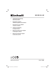 Handleiding Einhell GE-CM 43 Li M Grasmaaier