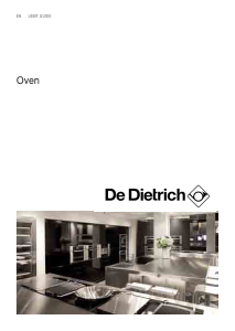Bruksanvisning De Dietrich DOV1545DG Ugn
