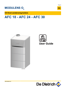 Bruksanvisning De Dietrich AFC 24 Varmvattenberedare