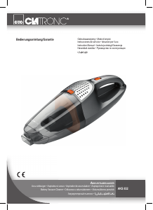 Bruksanvisning Clatronic AKS 832 Handdammsugare