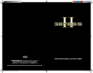 Handleiding MXL Genesis II Microfoon