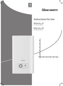 Bruksanvisning Glow-worm Betacom2 24 Gaspanna