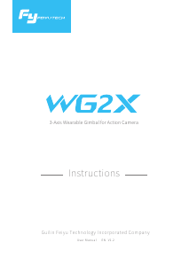 Handleiding Feiyu WG2X Gimbal