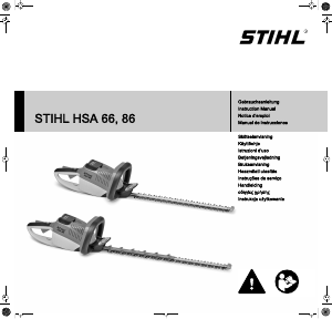 Käyttöohje Stihl HSA 66 Pensasleikkuri