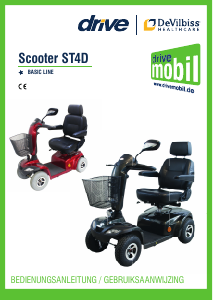 Handleiding Drive ST4D Scootmobiel