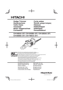 Manual Hitachi CH 78EC3 Corta-sebes