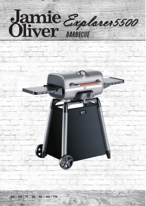 Manual Jamie Oliver Explorer 5500 Barbecue