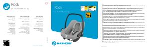 Посібник Maxi-Cosi Rock Дитяче автомобільне крісло