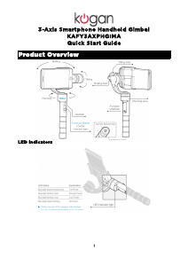 Manual Kogan KAFY3AXPHGIMA Gimbal