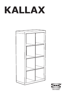 Manual IKEA KALLAX (77x147) Closet