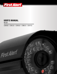 Manual First Alert CM480 Security Camera