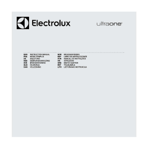 Mode d’emploi Electrolux EUOC92IW Aspirateur