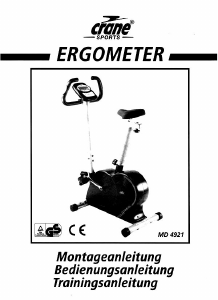 Bedienungsanleitung Crane MD 4921 Heimtrainer