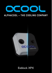 Bedienungsanleitung Alphacool Eisblock XPX CPU Kühler