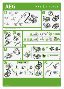 Handleiding AEG VX6-2-ÖKO Stofzuiger