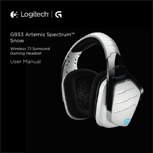 Brugsanvisning Logitech G933 Artemis Spectrum Headset
