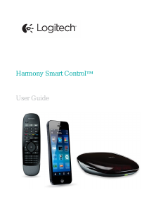 Handleiding Logitech Harmony Smart Control Afstandsbediening